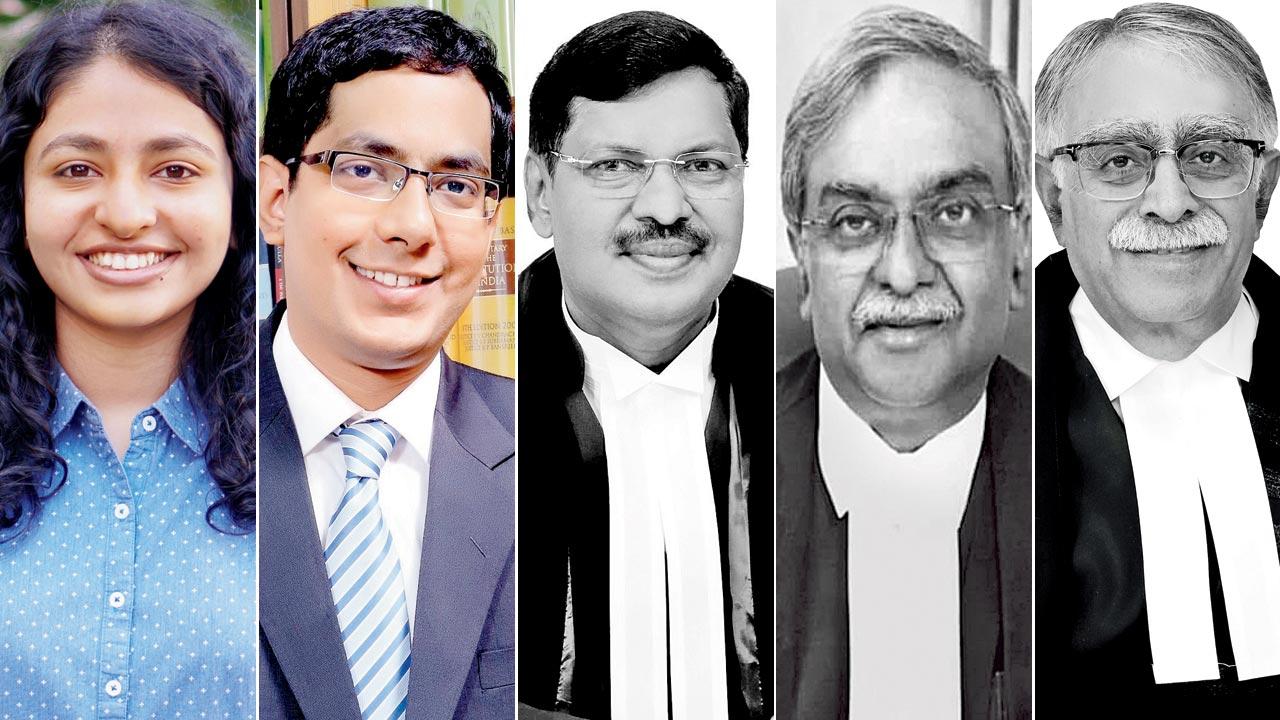 Adv Pratiksha Basarkar, Adv Rishad Ahmed Chowdhury, Justice B R Gavai, Justice Vikram Nath and Justice Sanjay Karol