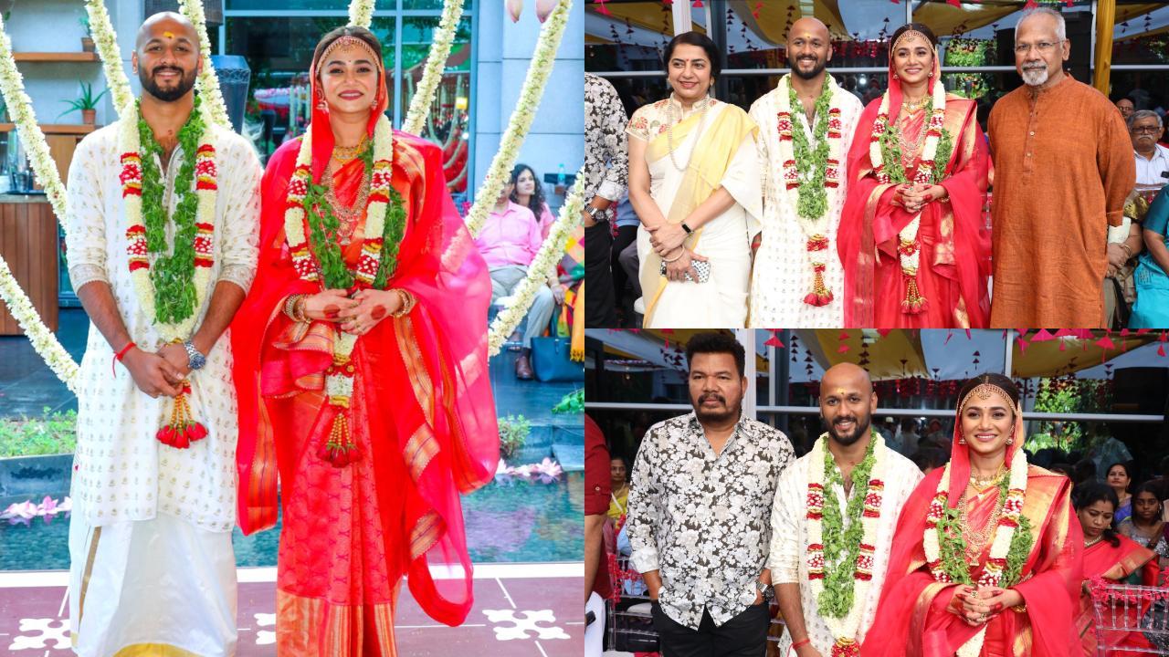 In Pics: Mani Ratnam attends cinematographer Santhana Krishnan's wedding