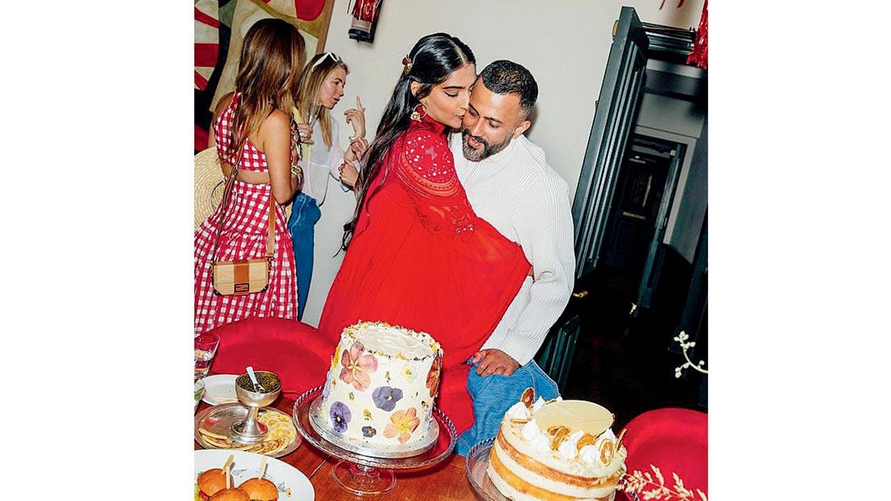 B’day with her boys 