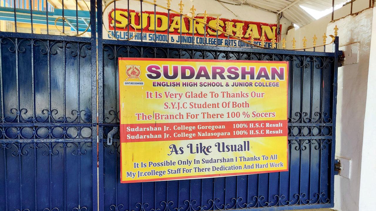 Sudarshan English High School  allegedly charged money to falsely show these students as regular