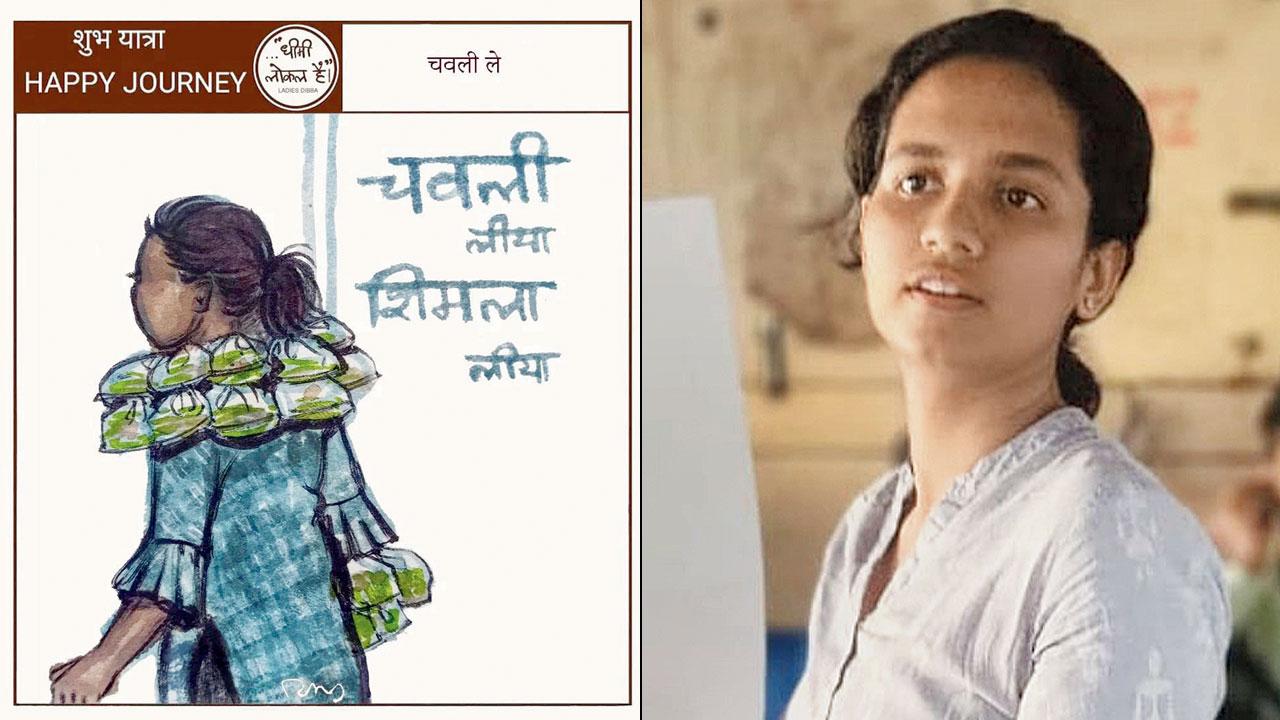 Diya Mary Joseph’s illustration.  Pic Courtesy/Instagram