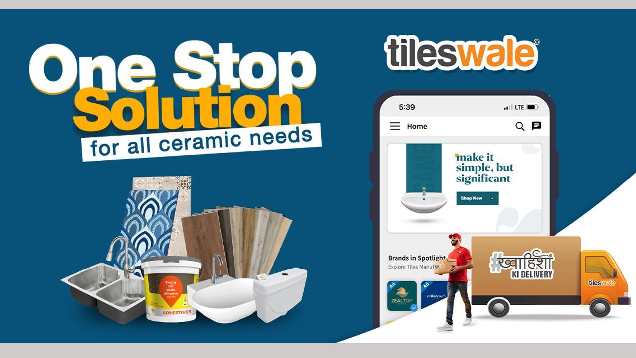 Tileswale Revolutionizes Ceramic Industry with World's First Live Marketplace for Ceramic Tiles, Bathware, and Sanitaryware