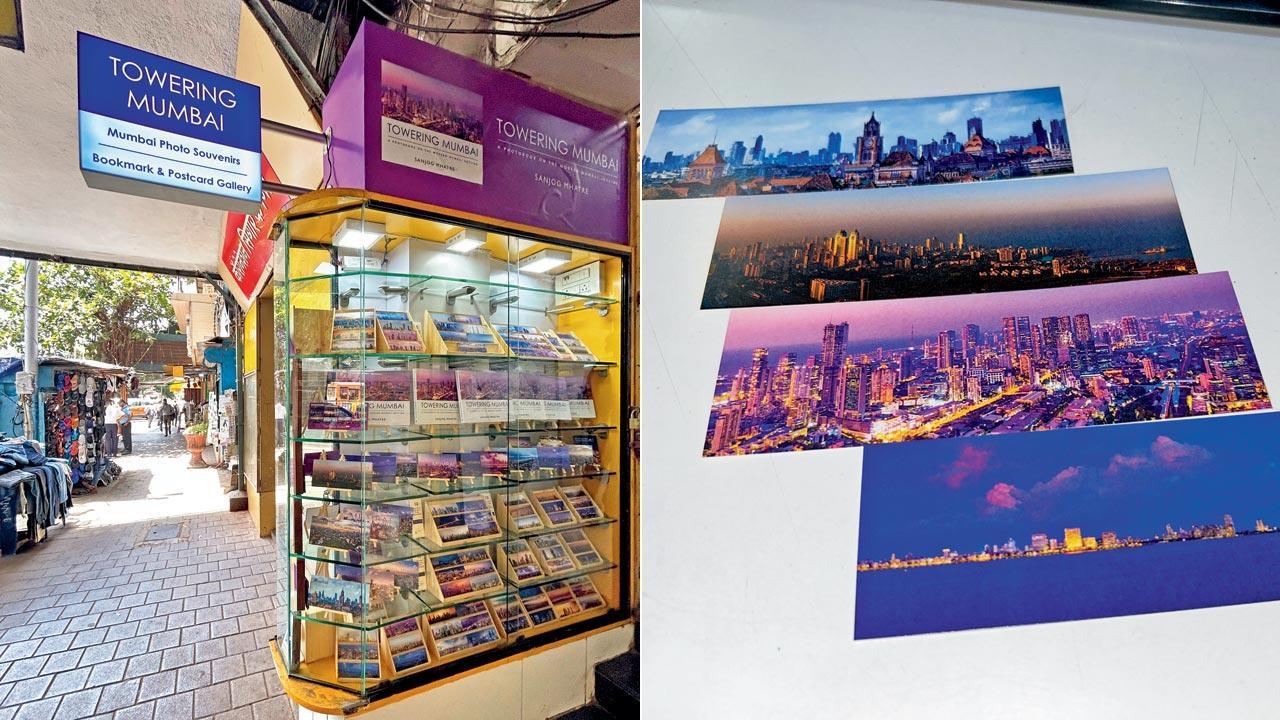 This photographer is showcasing Mumbai through postcards and bookmarks in Fort