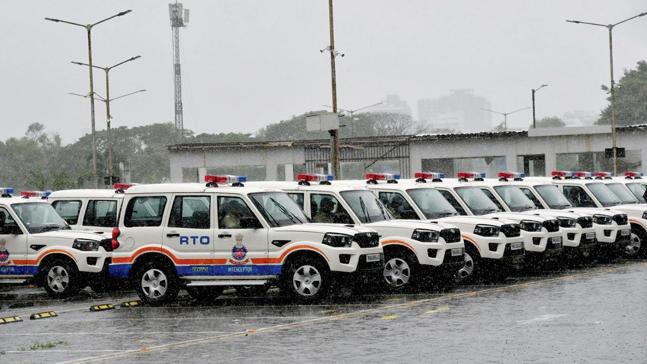 The interceptor vehicles bought by the transport department in August 2021