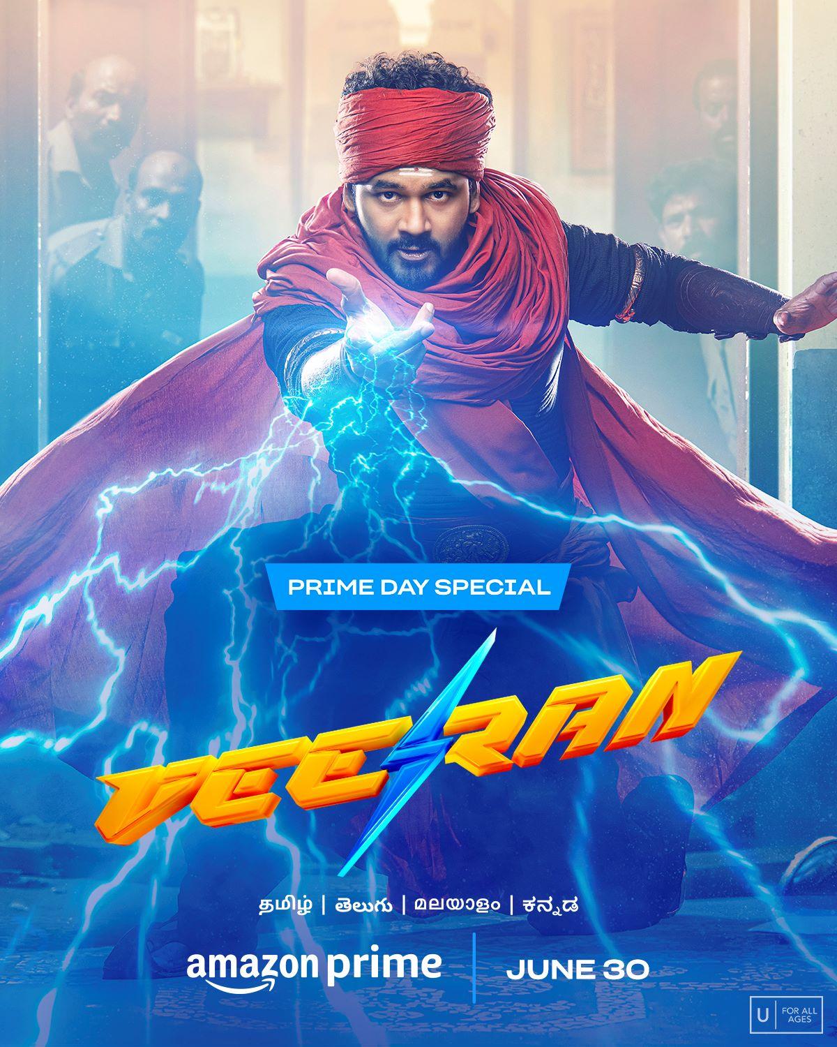 Veeran (June 30)  - Veeran, a 2023 Indian Tamil-language superhero film, brings together the creative talents of writer and director ARK Saravan, known for Maragadha Naanayam, and production house Sathya Jyothi Films. The film features a talented cast including Hiphop Tamizha Aadhi, Vinay Rai, and Athira Raj in the lead roles, supported by Munishkanth, Kaali Venkat, R.Badree, and Sassi Selvaraj. Veeran promises to deliver an exciting cinematic experience in the realm of superheroes.