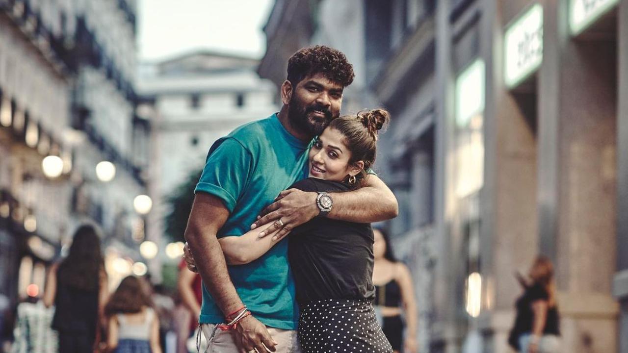 Vignesh Shivan wishes wife Nayanthara on first wedding anniversary, shares her picture with their twins