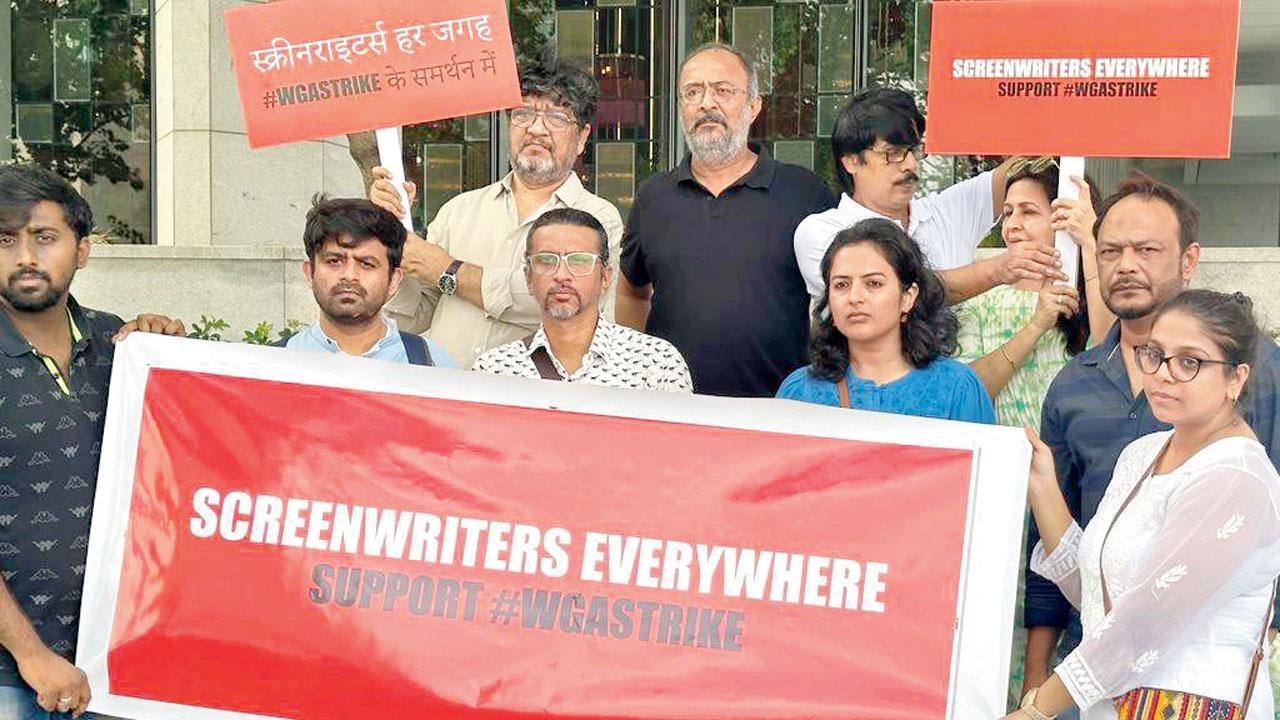Writing our future together: SWA members observe silent protest in Mumbai