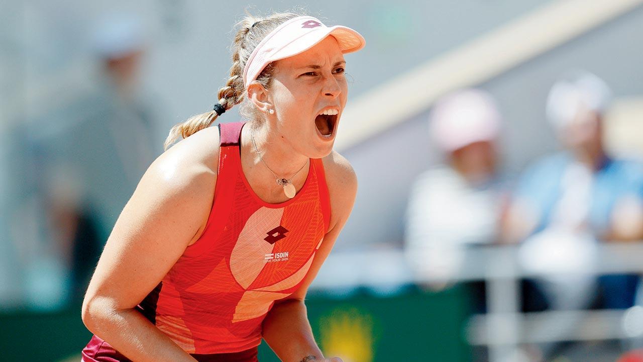 French Open: Belgium's Elise Mertens defeats Jessica Pegula to reach forth round