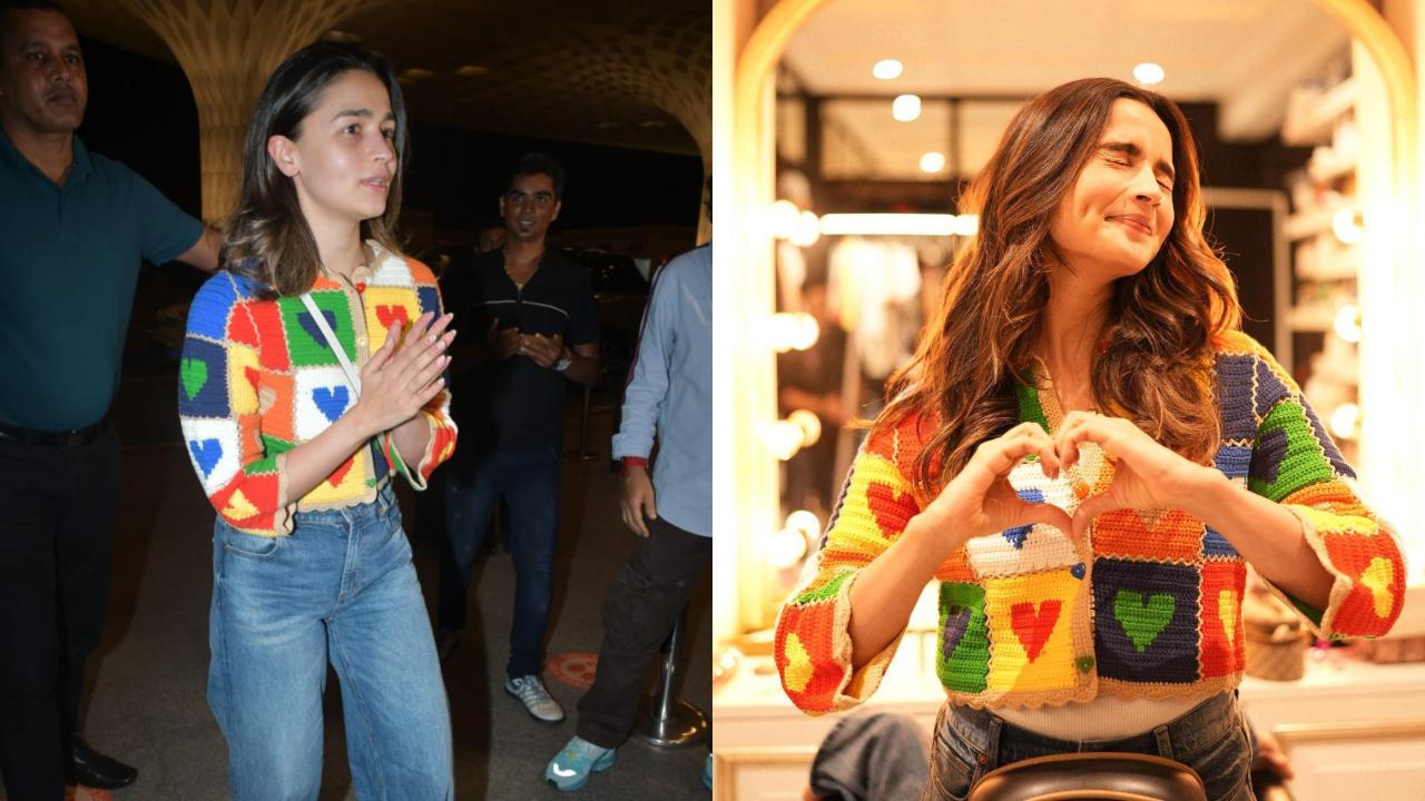 In Pics: Alia Bhatt has a colourful start to 'Heart of Stone' promotion