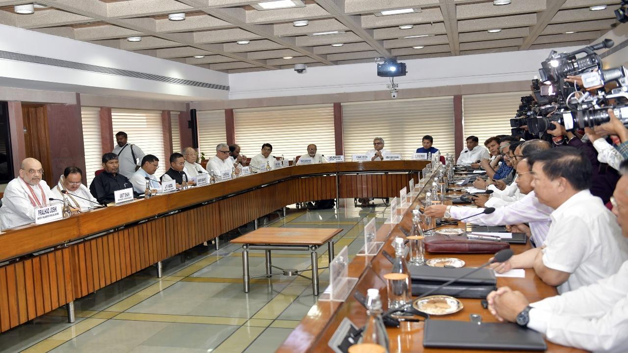 Manipur: At all-party meet Congress demands immediate sacking of CM Biren Singh
