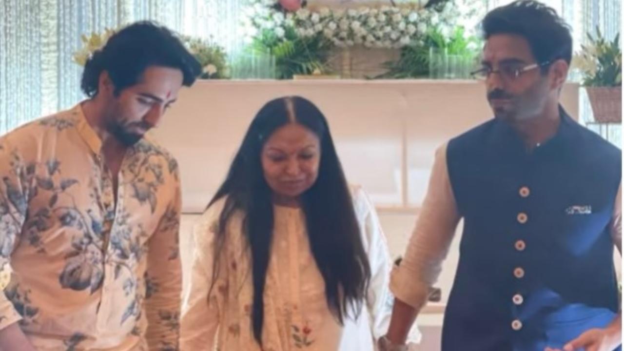 Tahira Kashyap's new post shows how Ayushmann Khurrana's mother restarts life at 73 post husband's death