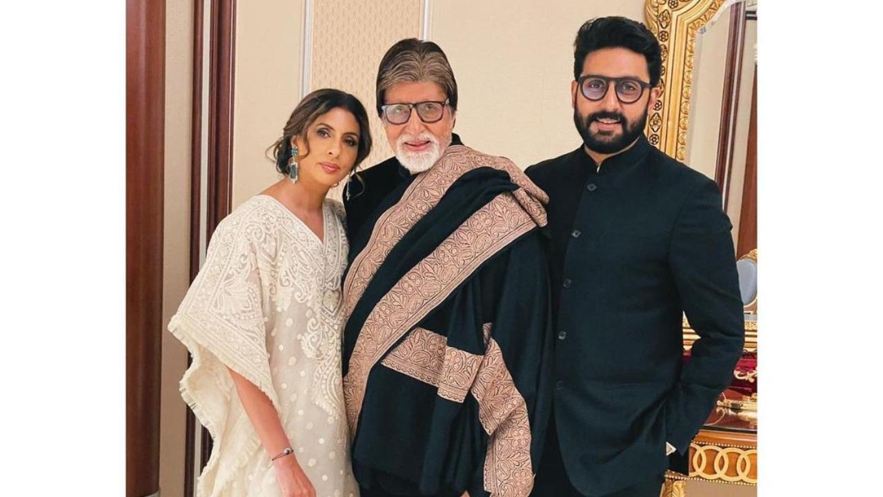 Amitabh Bachchan shares adorable photo of Twinkle Khanna and Shweta Bachchan as toddlers with a nostalgic caption