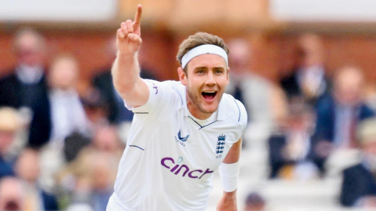 Broad claims fifer as England bowl out Ireland for 172