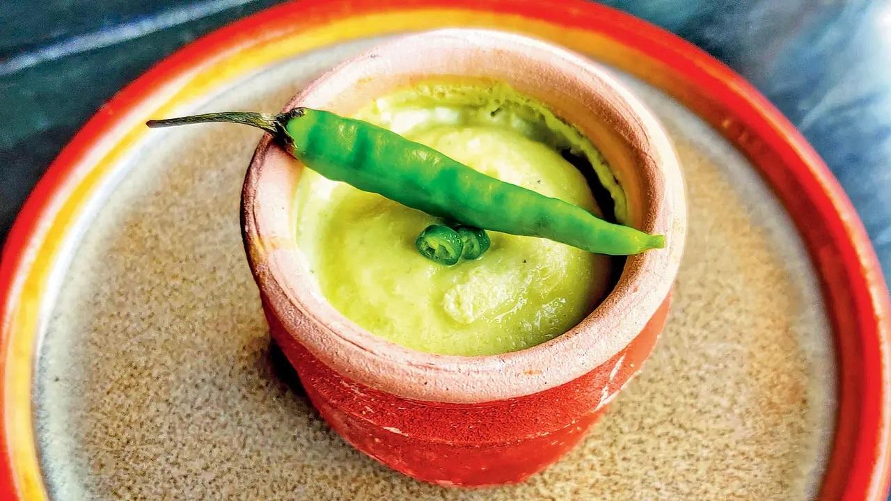Trust chef Bhairav Singh to offer hatke flavours in a matka. If you are craving a dessert that’s spicy yet sweet, Native Bombay offers a chilli kulfi. Or, stick to fruity offerings of peru and chiku.At: Native Bombay, 10-12, Cochin Street, Ballard EstateCall: 9619066000 Cost: Rs 210