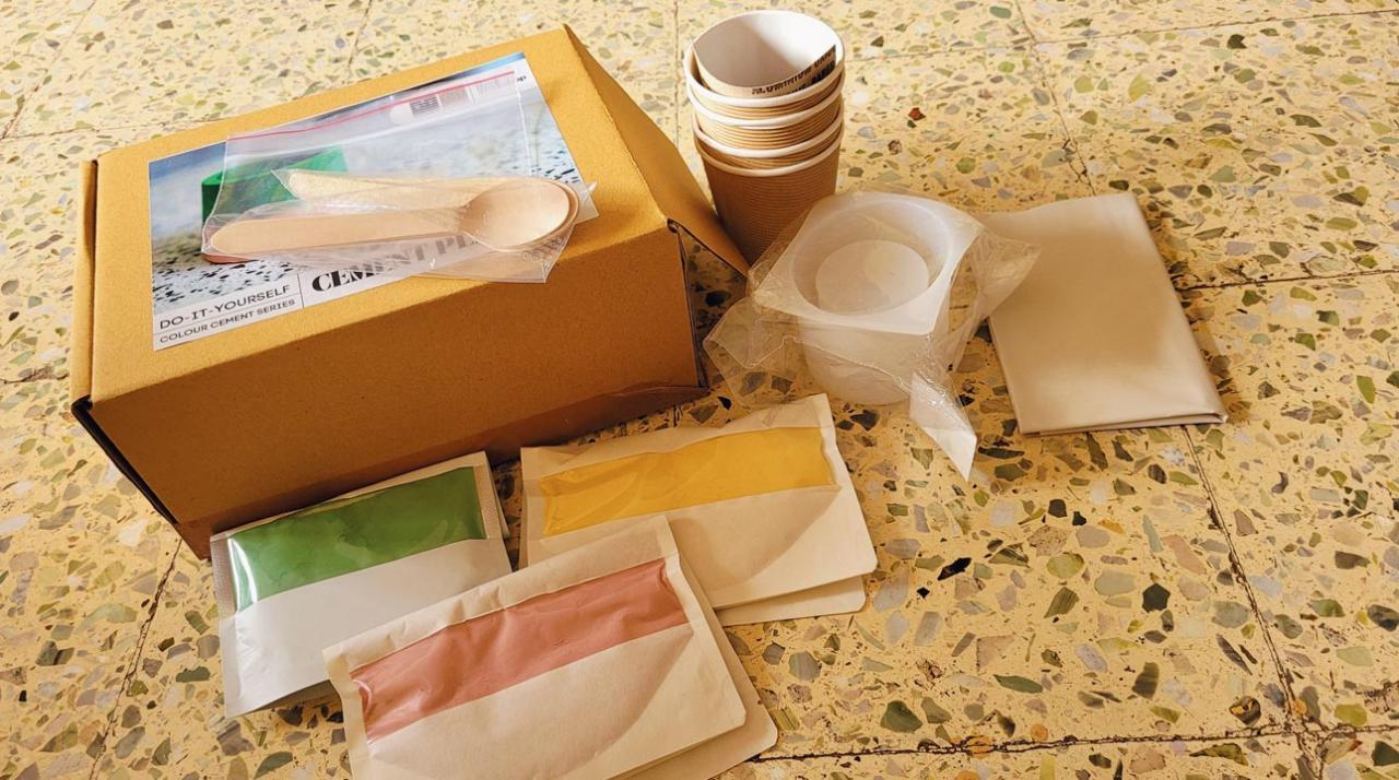 Love to make your own things? This DIY planter kit will keep you busy