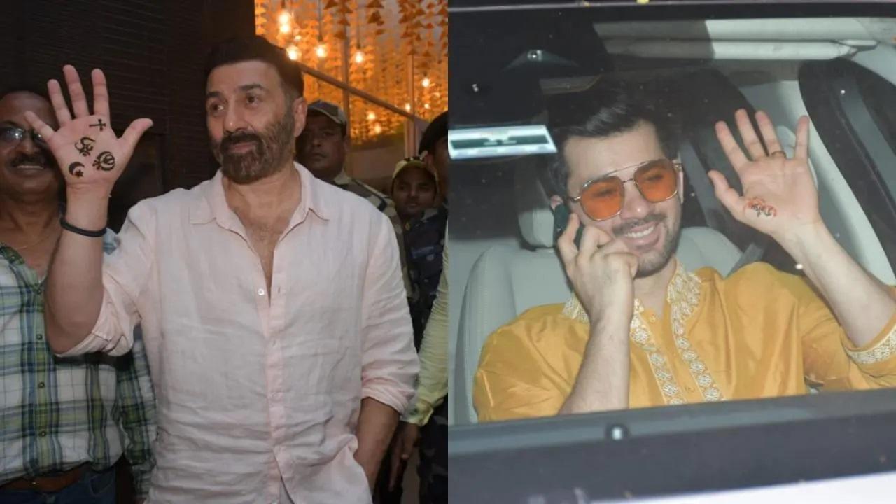 The pre-wedding festivities of Sunny Deol's son Karan Deol has been going on from the past few days. The Deols have been celebrating the upcoming wedding in the family with zest and fervour. On Thursday night, the family hosted the mehendi ceremony of Karan Deol and his wife-to-be Drisha Acharya. On mehendi night, actor Sunny Deol undoubtedly stole the attention. Read full story here