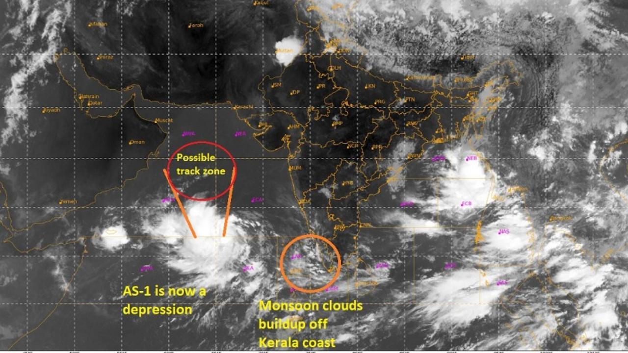 Depression over Arabian Sea likely to intensify in the next 12 hours, says Indian Meteorological Department