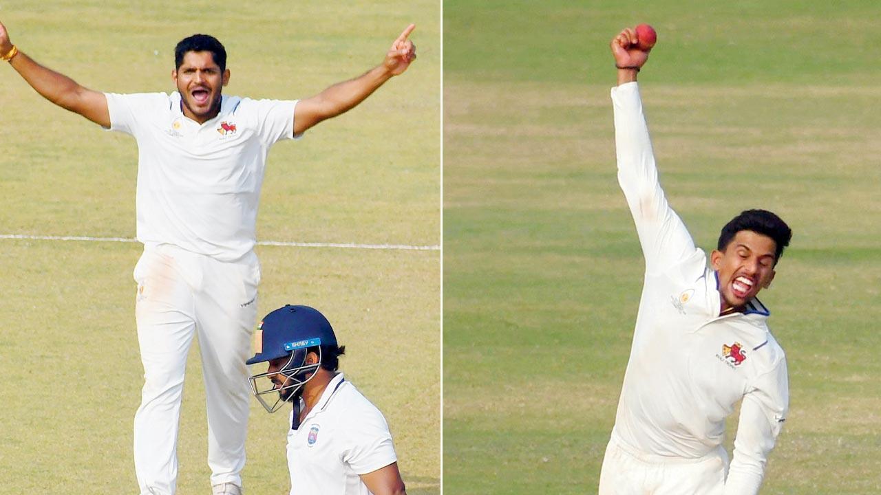 Mumbai’s Tushar Deshpande, Tanush Kotian shocked by Duleep snub