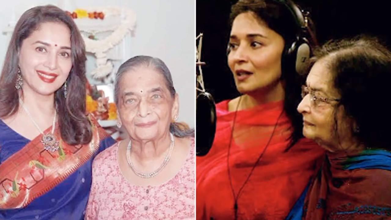 Indian Actress Madhuri Dixit Salman Khan Sex Video - Madhuri Dixit shares photos with her mother; pens emotional note on her  birth anniversary