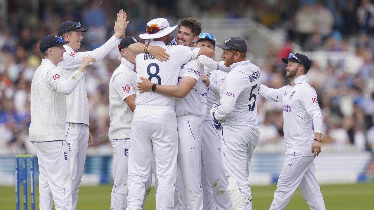 England beat Ireland by 10 wickets in one-off Test