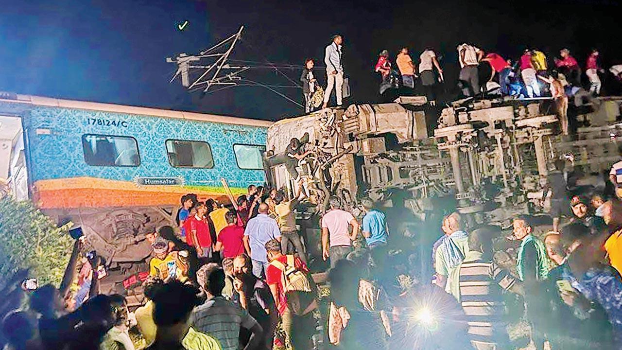 50 dead as Express train derails, crashes into another in Odisha