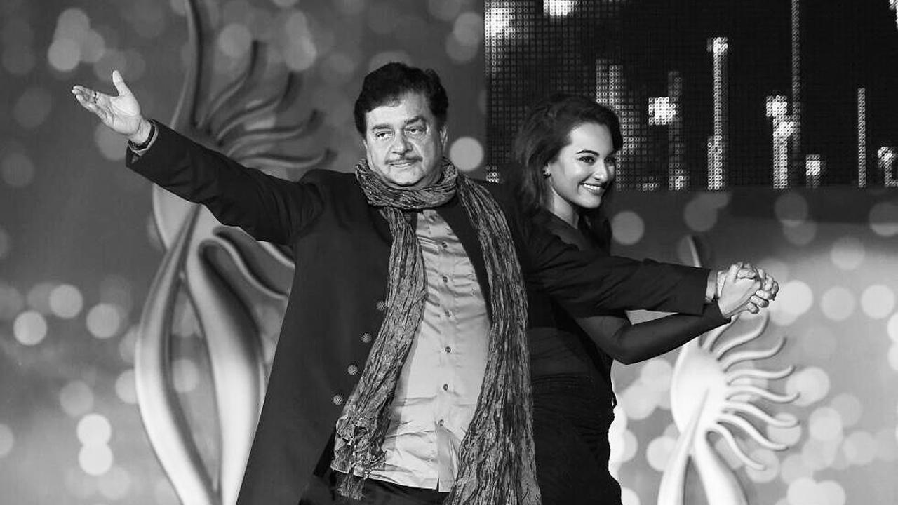 Having made his film debut in Dev Anand's 'Prem Pujari' Shatrughan Sinha did several smlal roles before he got the oppurtunity to play leading man. Daughter Sonakshi had a grand debut opposite Salman Khan's 2010 release 'Dabangg.' Sonakshi has said she enjoys action roles like her dad.