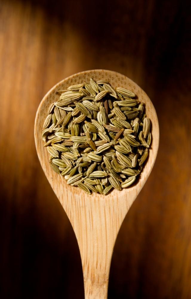 They have carminative properties that help reduce gas and bloating. Chew on a teaspoon of fennel seeds or drink fennel tea after meals for relief