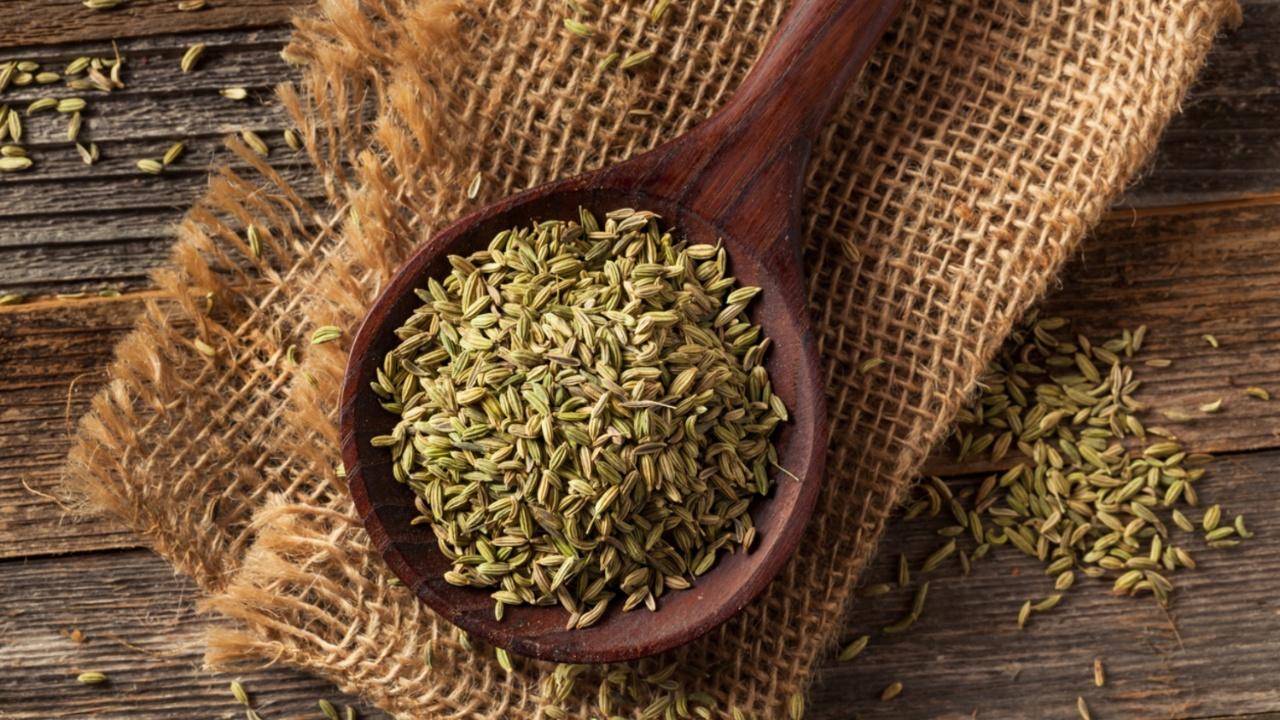 Fennel seedsChewing on a teaspoon of fennel seeds or drinking fennel tea can help relieve gas and bloating. As mentioned earlier, they have carminative properties, which means they can help relax the muscles of the digestive tract, reduce gas, and aid digestion. Photo Courtesy: iStock