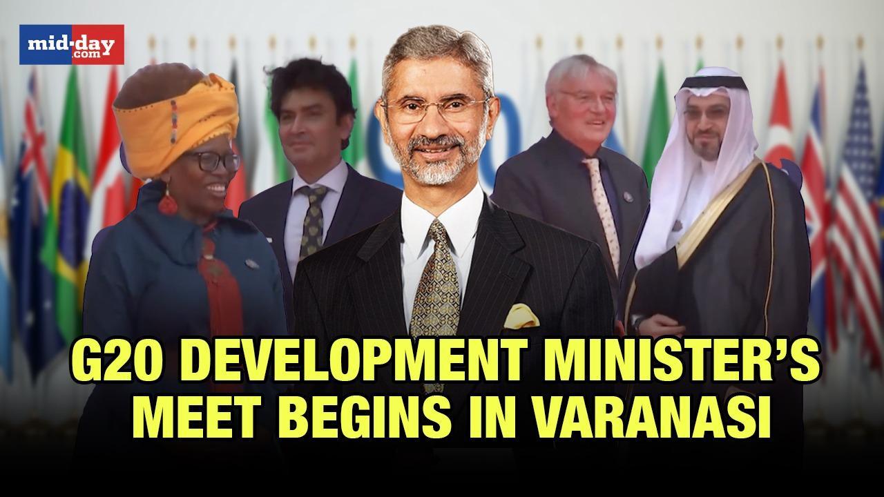 Jaishankar welcomes foreign delegates, addresses G20 Development Ministers' Meet