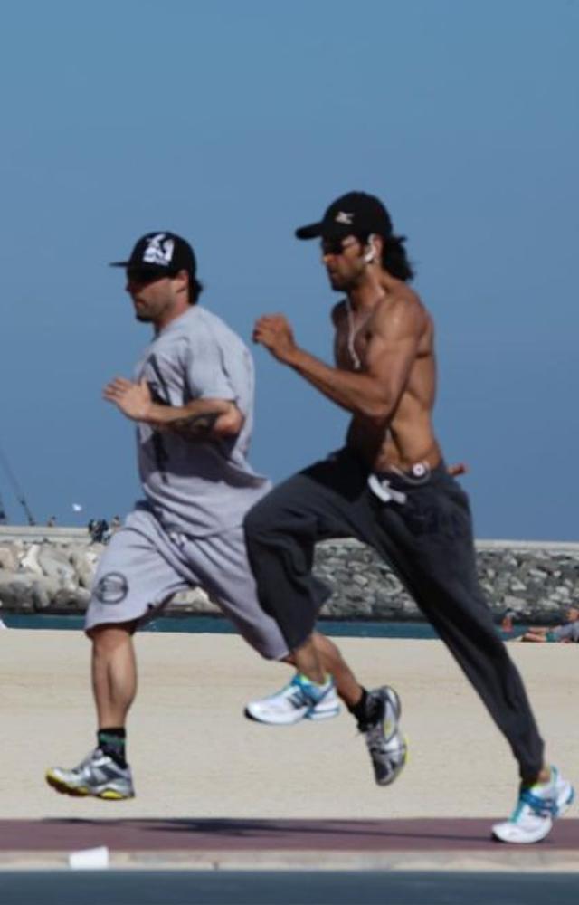 When it comes to his movies, he leaves no stones unturned to achieve a desired physique. The actor has worked hard to get in shape for `Fighter`