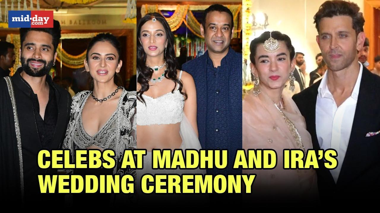 Hrithik Roshan, Sara Ali Khan And Others At Madhu Mantena-Ira Trivedi’s Wedding