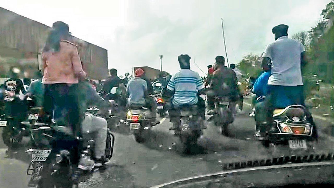 Illegal horse-cart race sows chaos on Mumbai-Ahmedabad highway