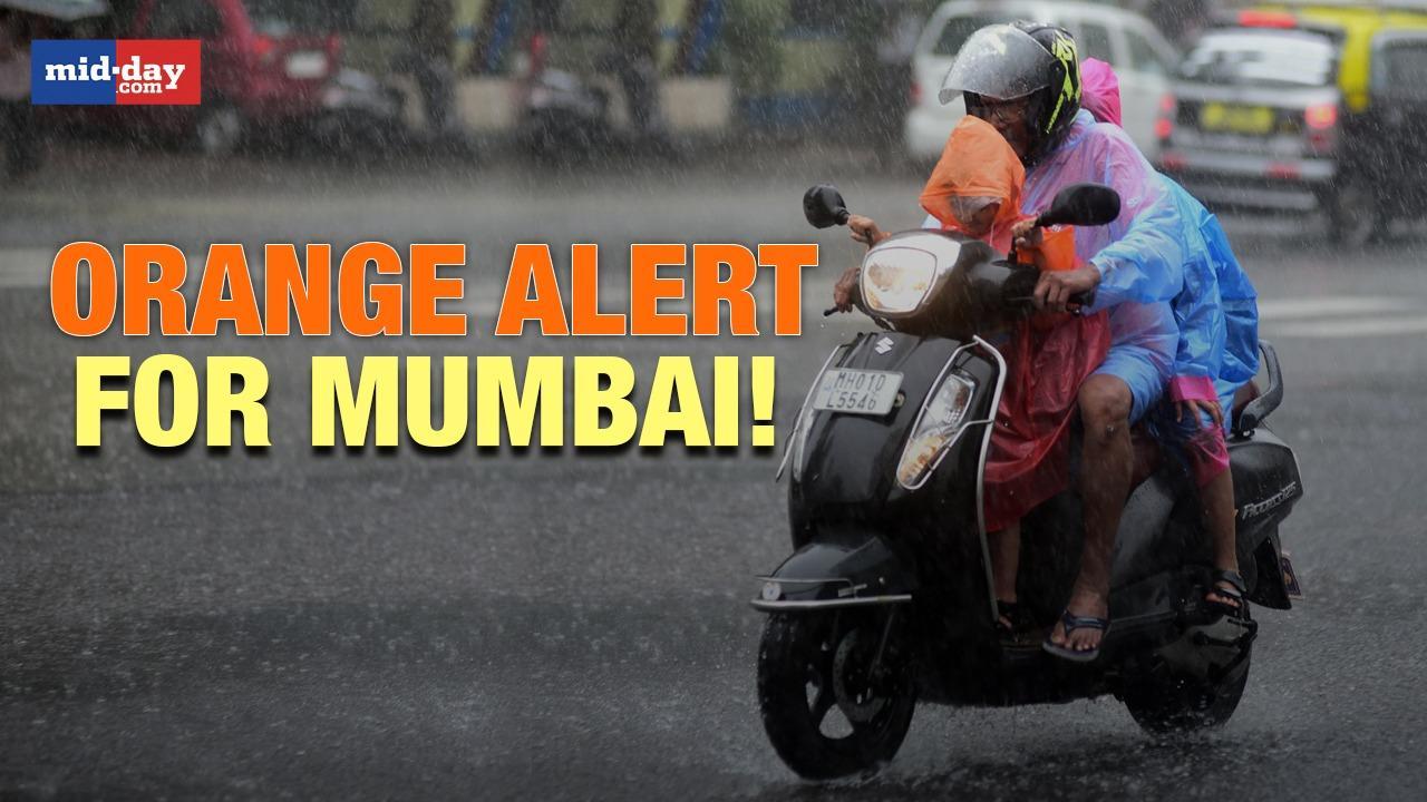 Mumbai Rains: IMD issues orange alert for Mumbai, Thane, Palghar, Raigad