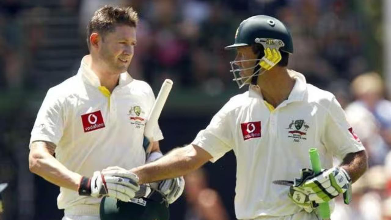 Michael Clarke and Ricky Ponting stitched a mammoth 386-run stand in Adelaide in 2012.