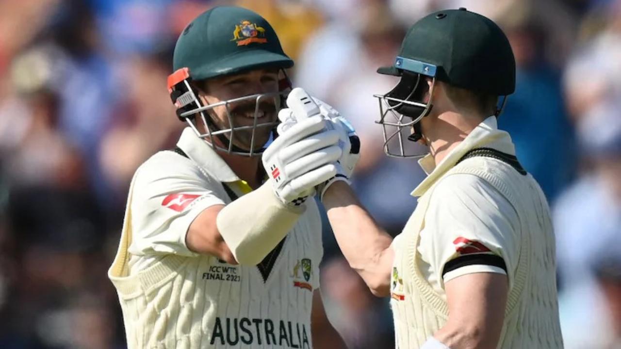 Travis Head and Steve Smith put on 285 runs for the fourth wicket to put Australia in command in the final against India at Kennington Oval.