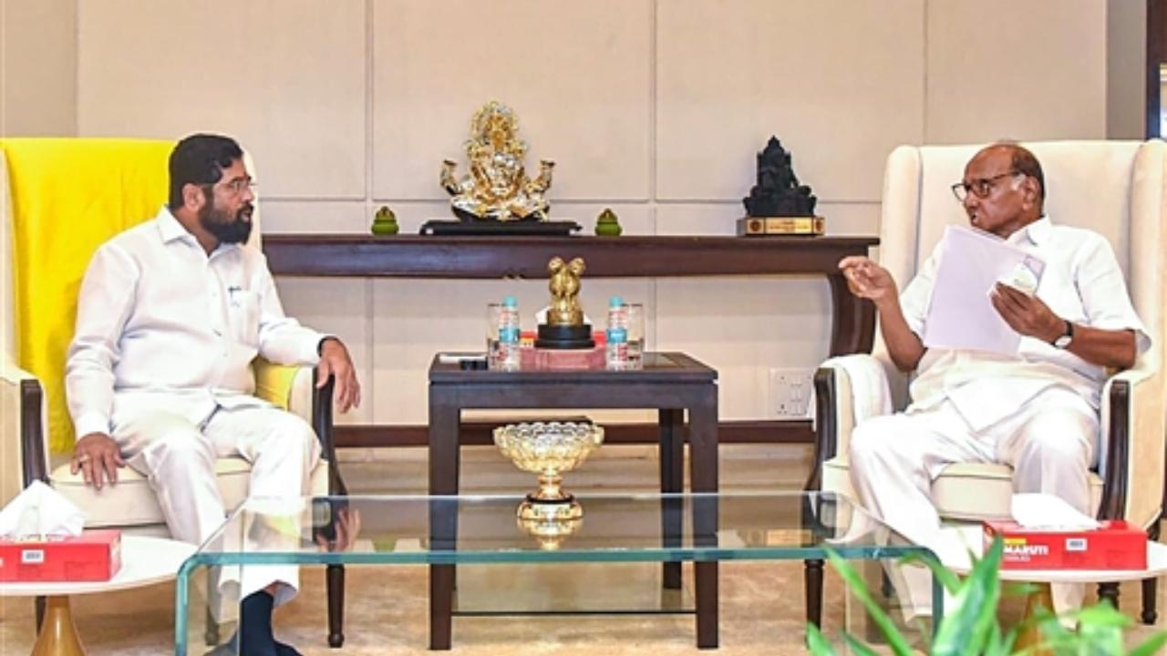 Earlier in April, Maharashtra leader of Opposition and NCP stet chief Ajit Pawar met Chief Minister of the state Eknath Shinde and his deputy Devendra Fadnavis at Sahyadri guest house