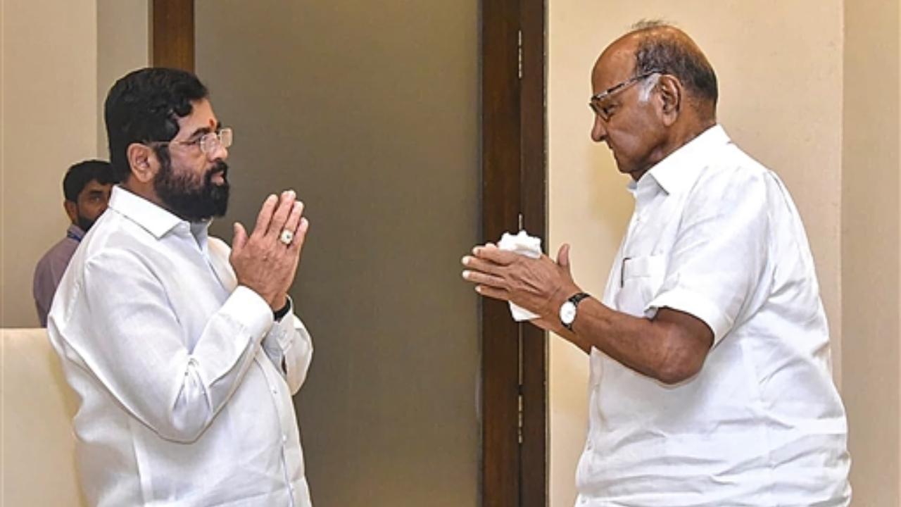 Notably in 2019, the Shiv Sena had ended the alliance with the BJP and formed the Maha Vikas Aghadi government in Maharashtra with the Congress and Sharad Pawar's Nationalist Congress Party