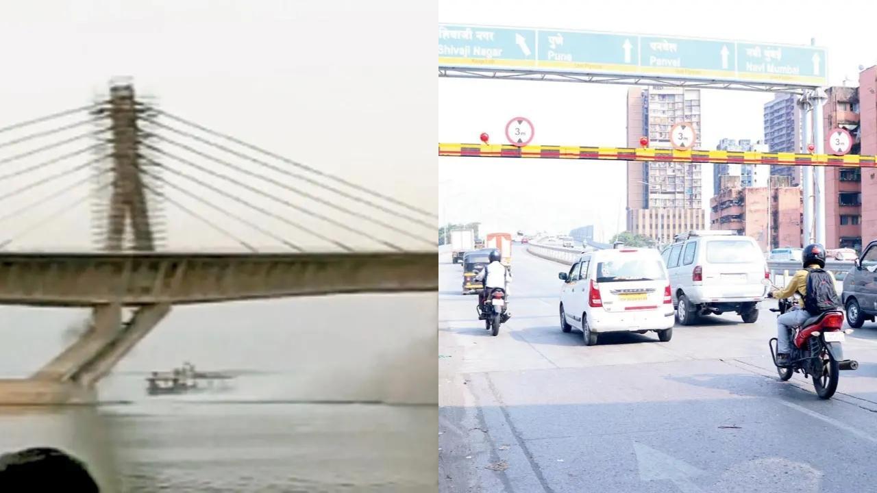 Bihar bridge collapse (L) and GMLR represtative image (R)