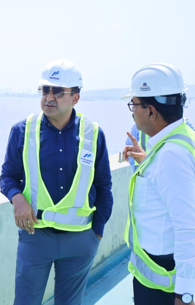 The commissioner instructed contractors to monitor the weather conditions and complete the project as per schedule