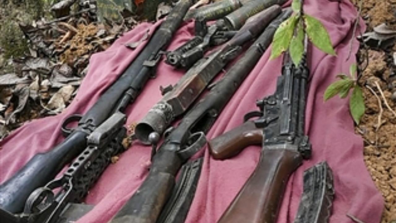 Earlier in the day, advisor (Security) to the Manipur government Kuldeep Singh said that a total of 868 arms and 11,518 pieces of ammunition have been recovered to date from different areas in violence-hit Manipur