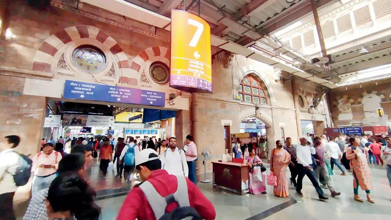 “Signage at various parts of CSMT station, including the concourse, entry/exit gates, circulating area, direction boards, individual platform signage, have been cited as ideal examples,” said the railway official, stating the document also praised the way the signs have been placed, their design, elliptical glow boards, size of text graphics and uniform LED illumination