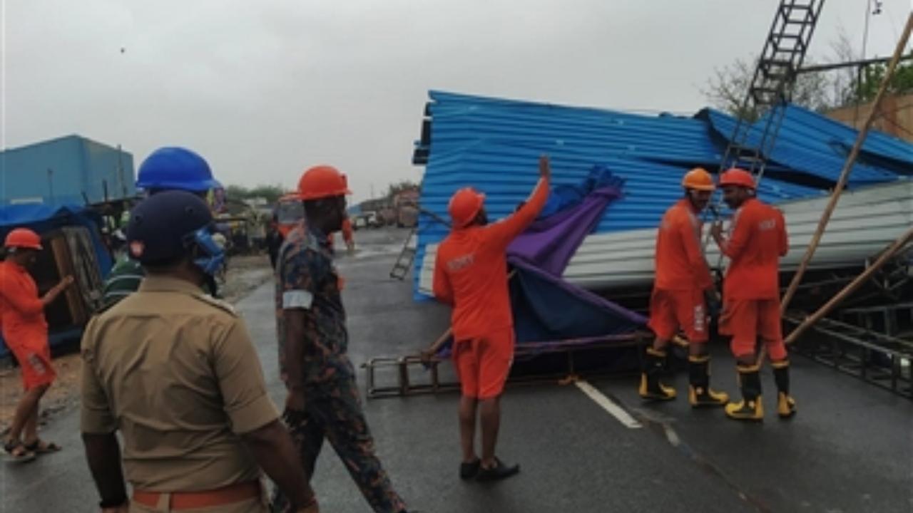 Biparjoy made landfall near Jakhau as a very severe cyclonic storm around 6.30 pm on Thursday with wind speeds of 115 to 125 kmph gusting upto 140 kmph. The entire landfall will be over by midnight, the IMD said