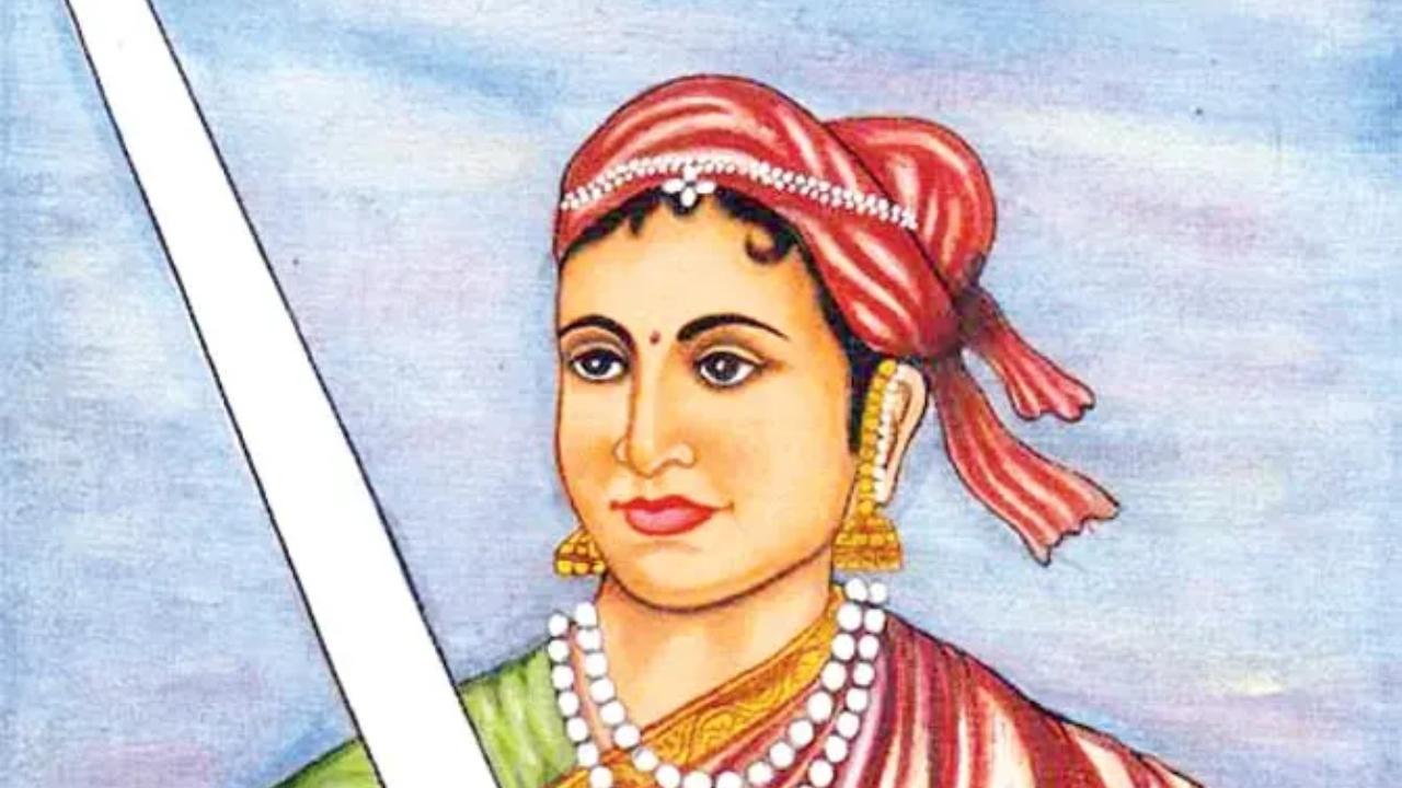 Original Creation I sketched Rani Lakshmibai in my style What do you guys  think  rindia
