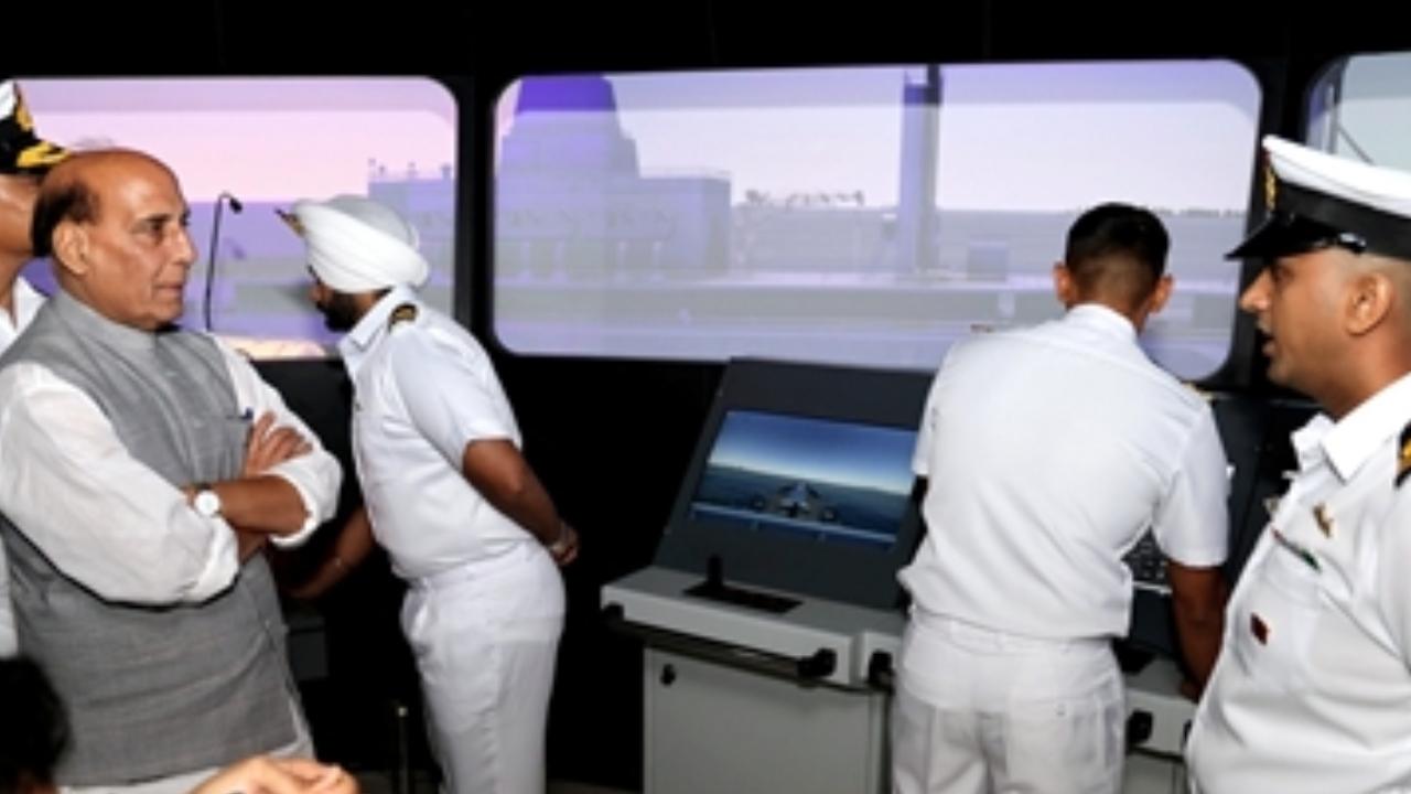 These simulators are envisaged to give real-time experience in navigation, fleet operations and Naval tactics. These simulators will also be utilised for the training of personnel from friendly countries, said an official release
 