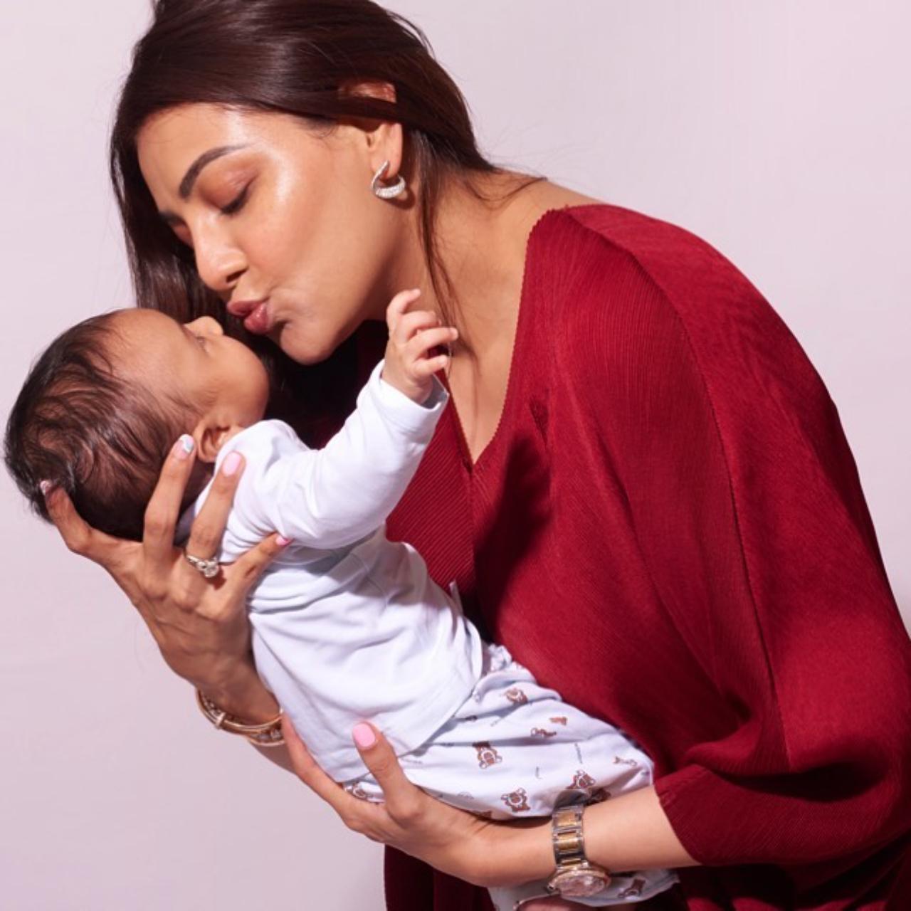 1280px x 1280px - Birthday Special: Kajal Aggarwal's cute moments with son Neil Kitchlu