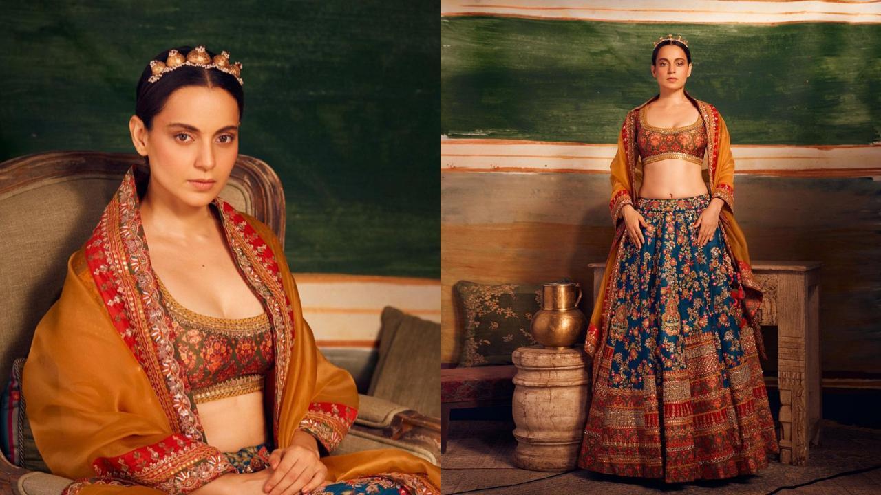 Kangana Ranaut sports a 'saggi phool': 'Even Indians don't know about their heritage'