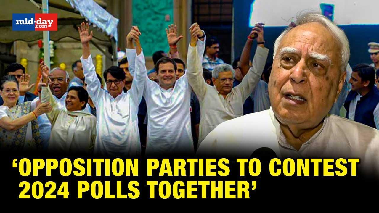 Opposition parties to contest 2024 Lok Sabha polls together: Kapil Sibal 