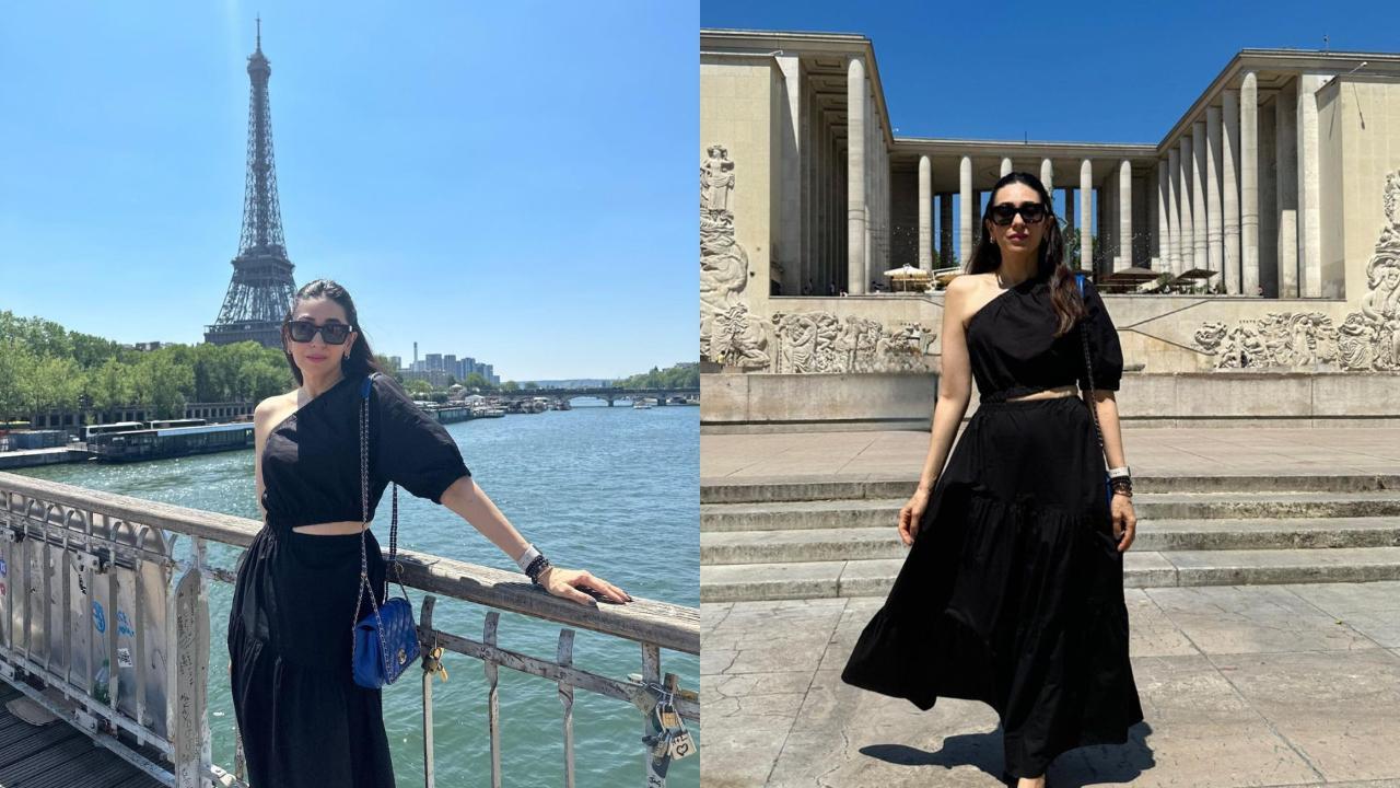 Karisma Kapoor shares birthday photos from the streets of Paris; visits Eiffel Tower and snacks on crêpes