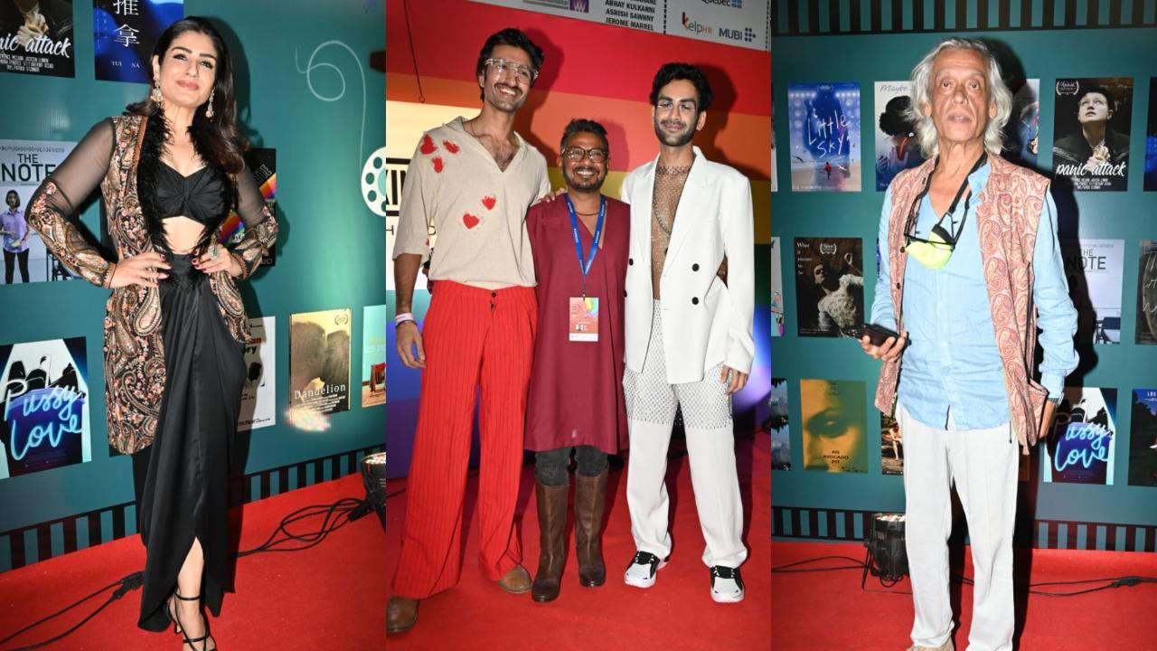 PICS: Raveena Tandon, Onir, Sudhir Mishra at opening night of Kashish Film Fest