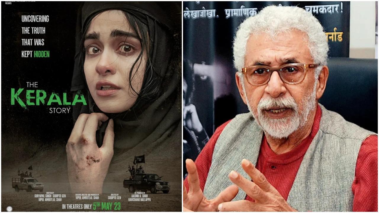 Veteran actor Naseeruddin Shah is known to voice his opinions freely and fearlessly. He is among those actors in Hindi cinema who has never shied away from speaking his mind. The 72-year-old actor has now spoken up about the box office hit The Kerala Story, produced by Vipul Shah, which deals with the sensitive issue of ISIS recruitment from Kerala. Speaking about the film while promoting the series Taj: Divided by Blood, Naseeruddin Shah vehemently criticised the Sudipto Sen directorial and said that he has no intention of watching the movie. 
